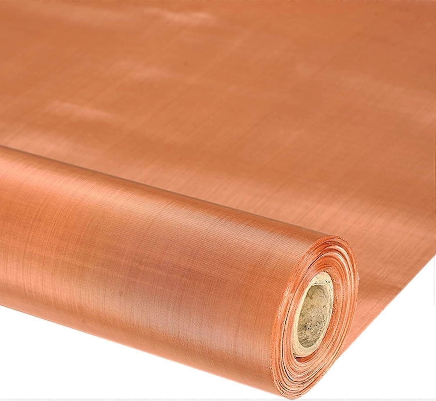 Copper Wire Mesh 100 Mesh Pure Copper Screen for Electromagnetic Shielding and Radiation Protection