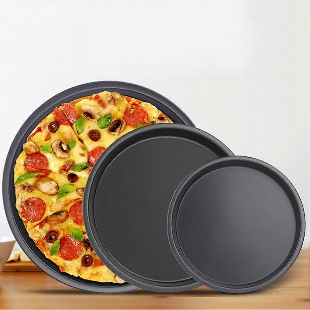 Non-Stick Pizza Pan Plate Dish Tray Mold 6/7/8/10 inch Bakeware Baking Tool