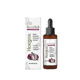 Haarwuchsserum, Revitalisierendes Serum für Haar und Kopfhaut mit Zwiebeln, Rosmarin, Biotin und Arginin zur Beruhigung und Pflege, Revitalisierung Ihrer Kopfhaut