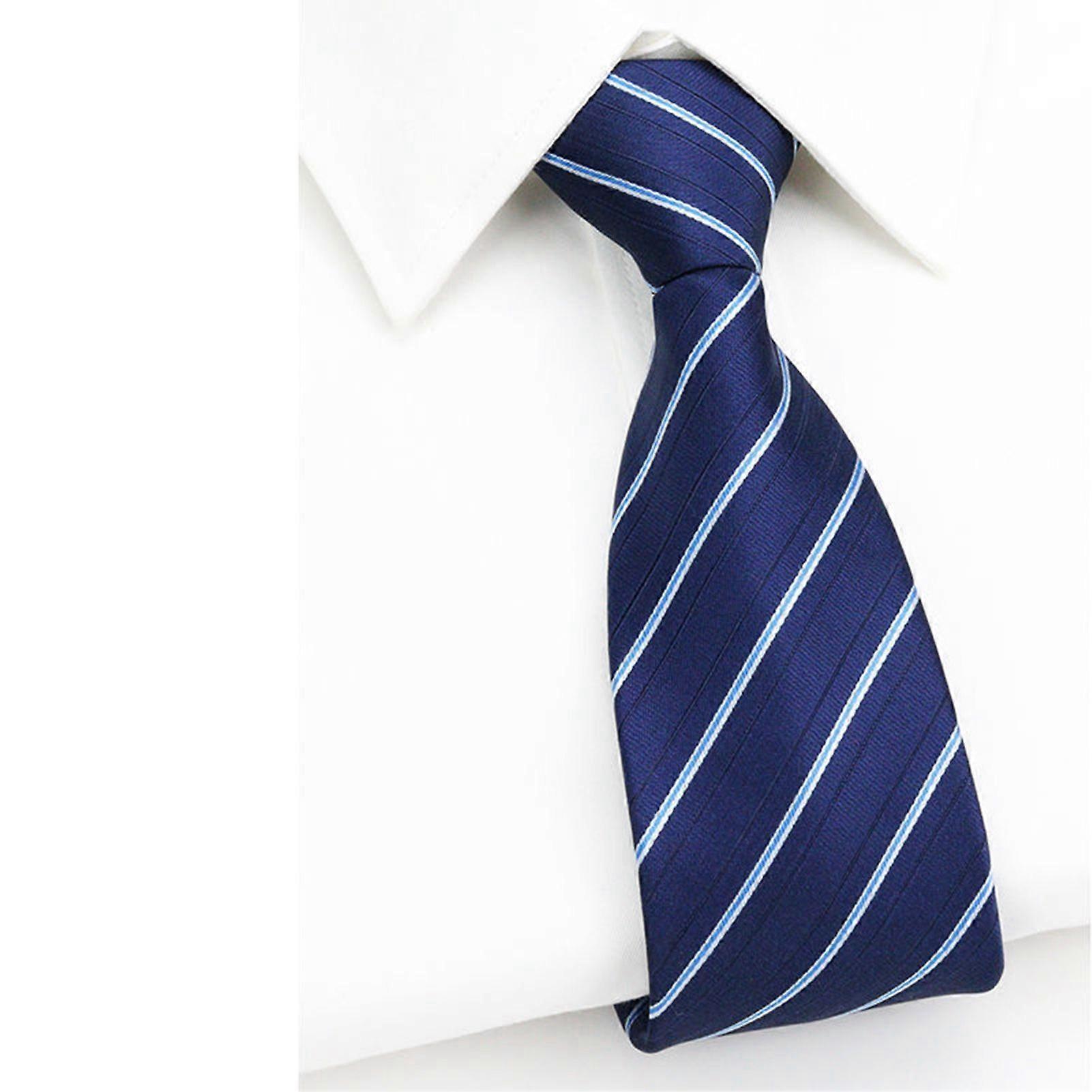 Polyester and silk zipper tie, handmade, exquisite workmanship