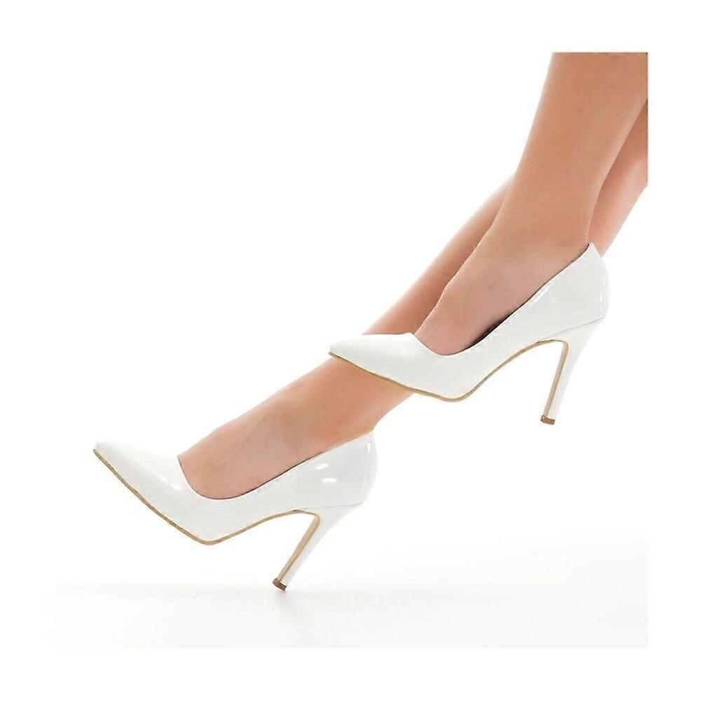 Witte stilettohakken voor dames MA-021