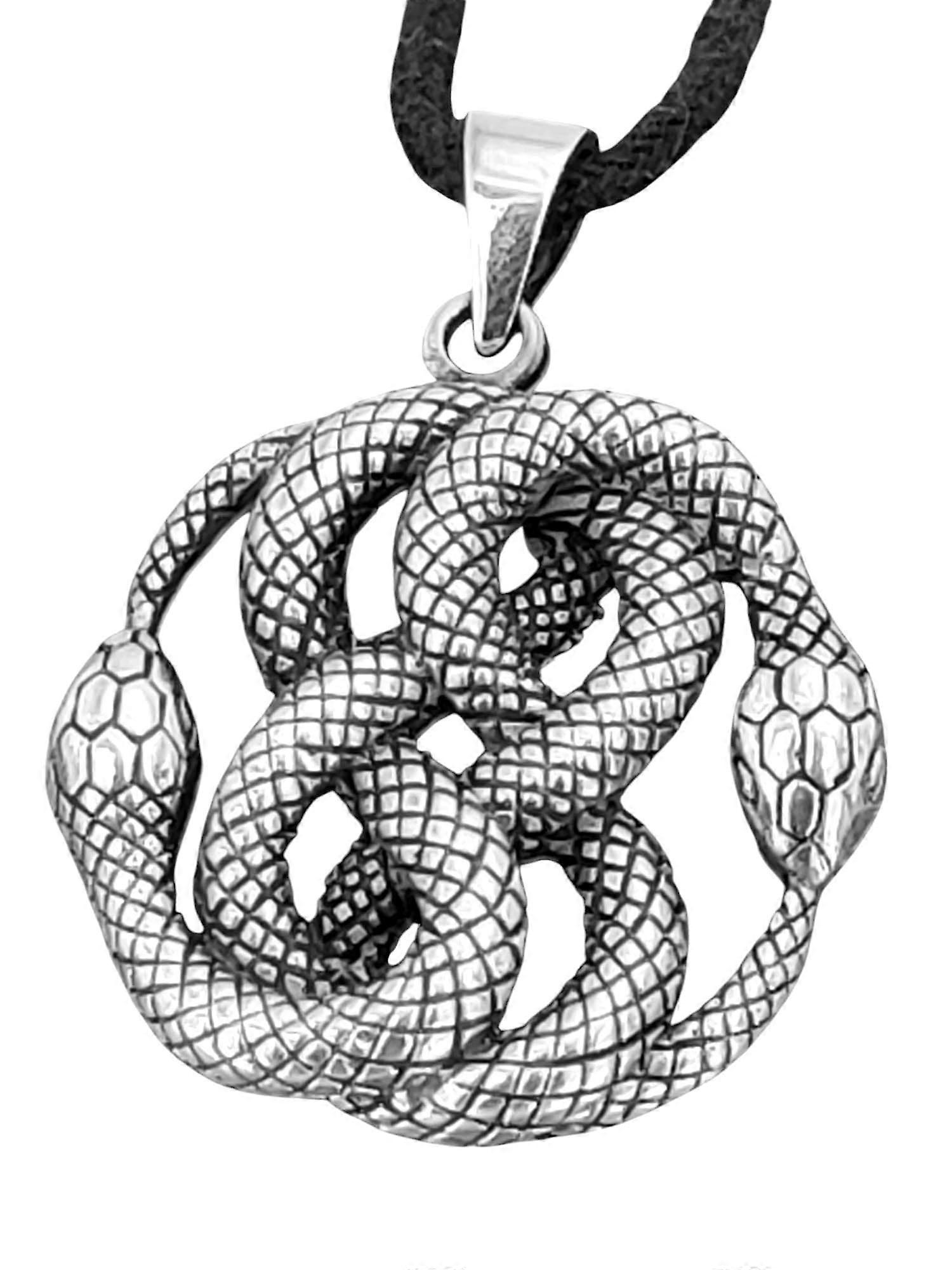 Snakes 331 with Snake Chain - Silver