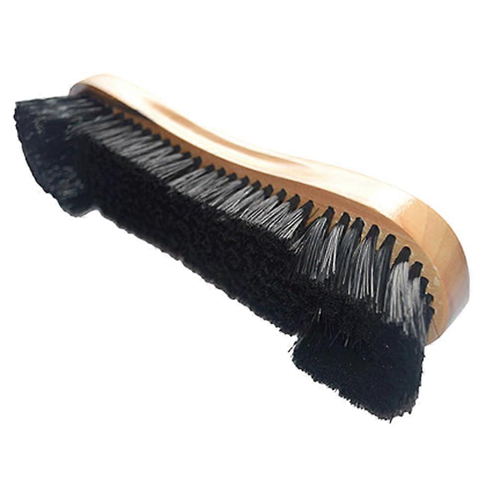 Pool Table Brush with Soft Bristles and Wooden Handle, Reusable Billiard Table Cleaning Kit