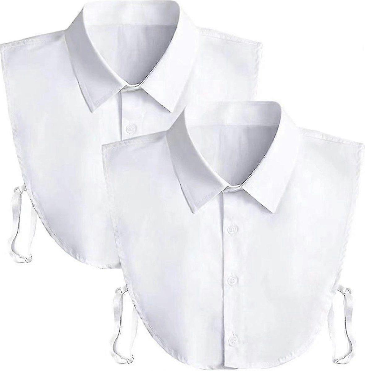 ING 2 pieces - Shirt collar - False loose collar - White
