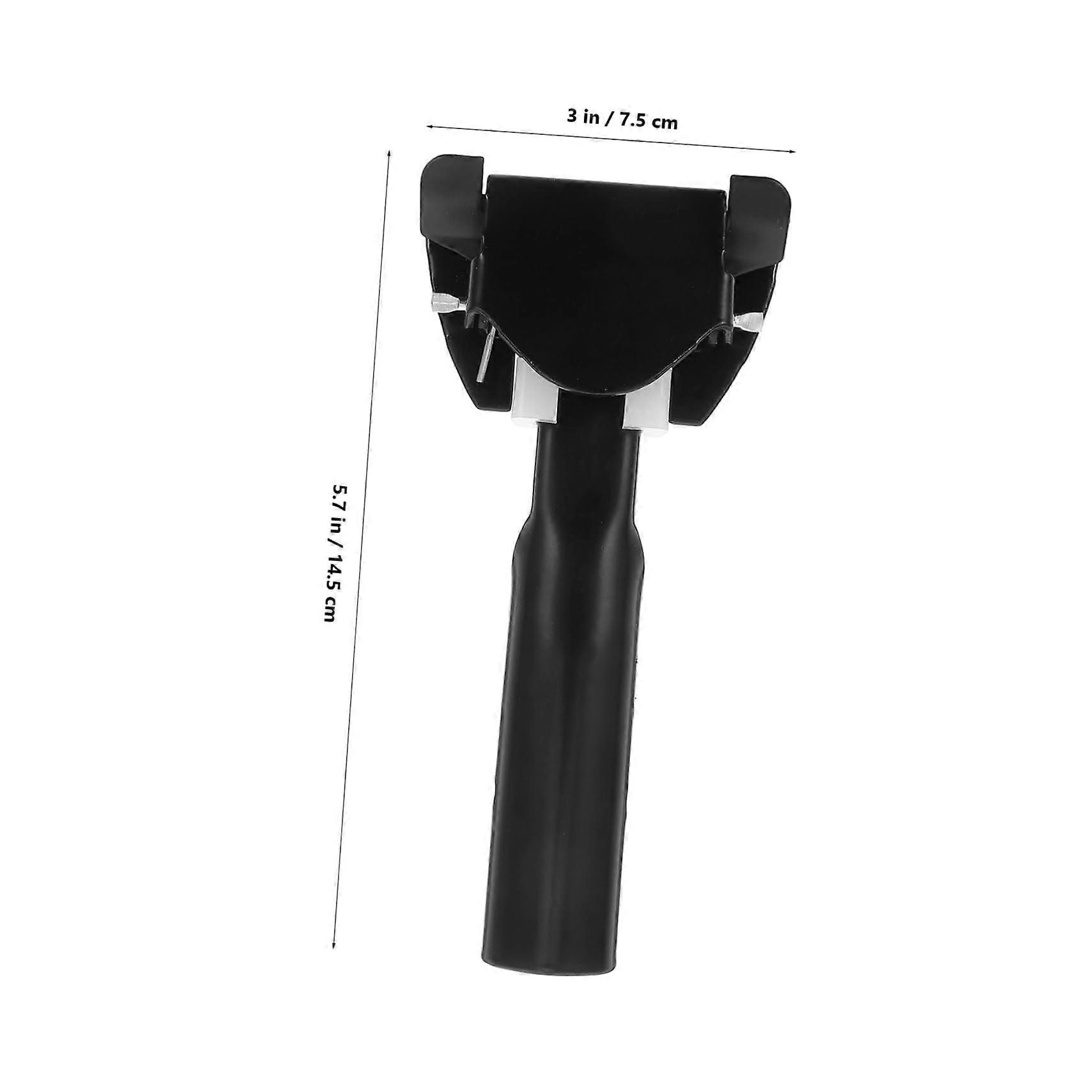 Mop Handle Clamp Metal Replacement Adapter for Broom Handle Clip with Durable Secure Connection