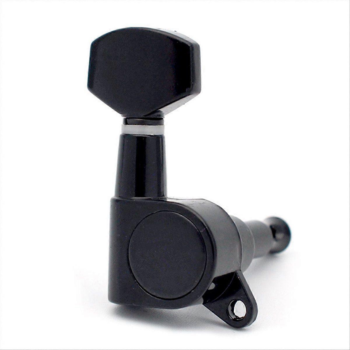 Black Locking Guitar Machine Heads Tuners Gear B