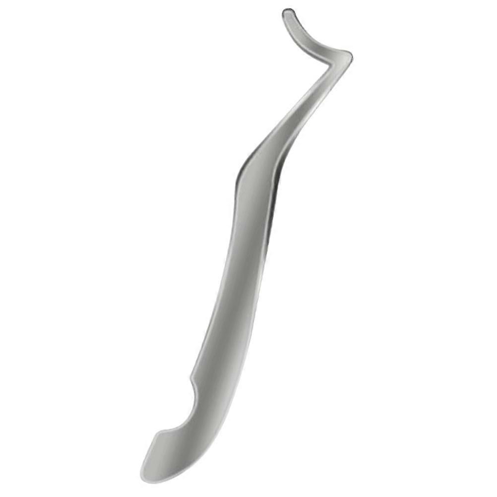 Silver Lash Tweezers Eyelash Applicator for False Eyelashes