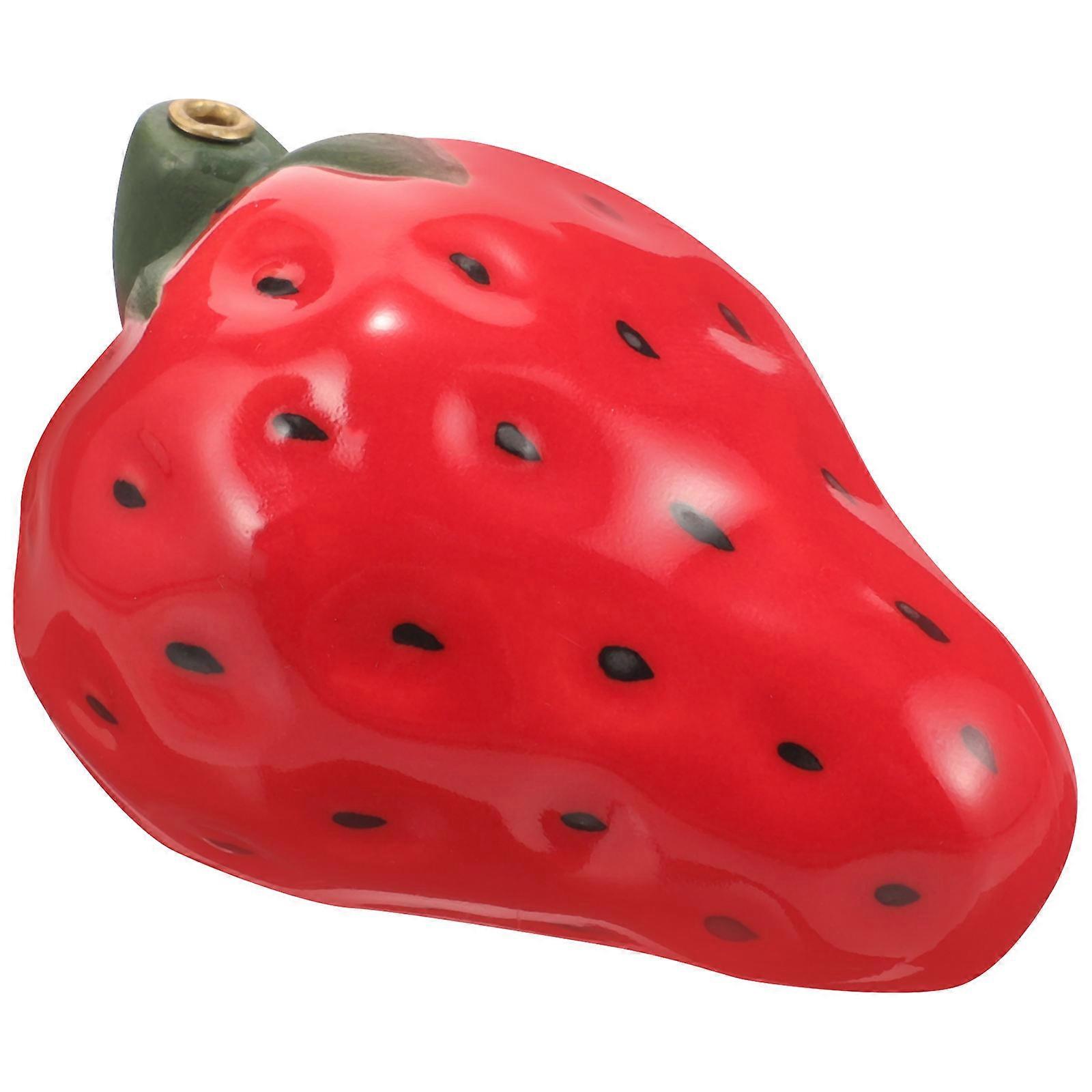 Strawberry Incense Stick Holder Ceramic Incense Stand for Desktop Decor