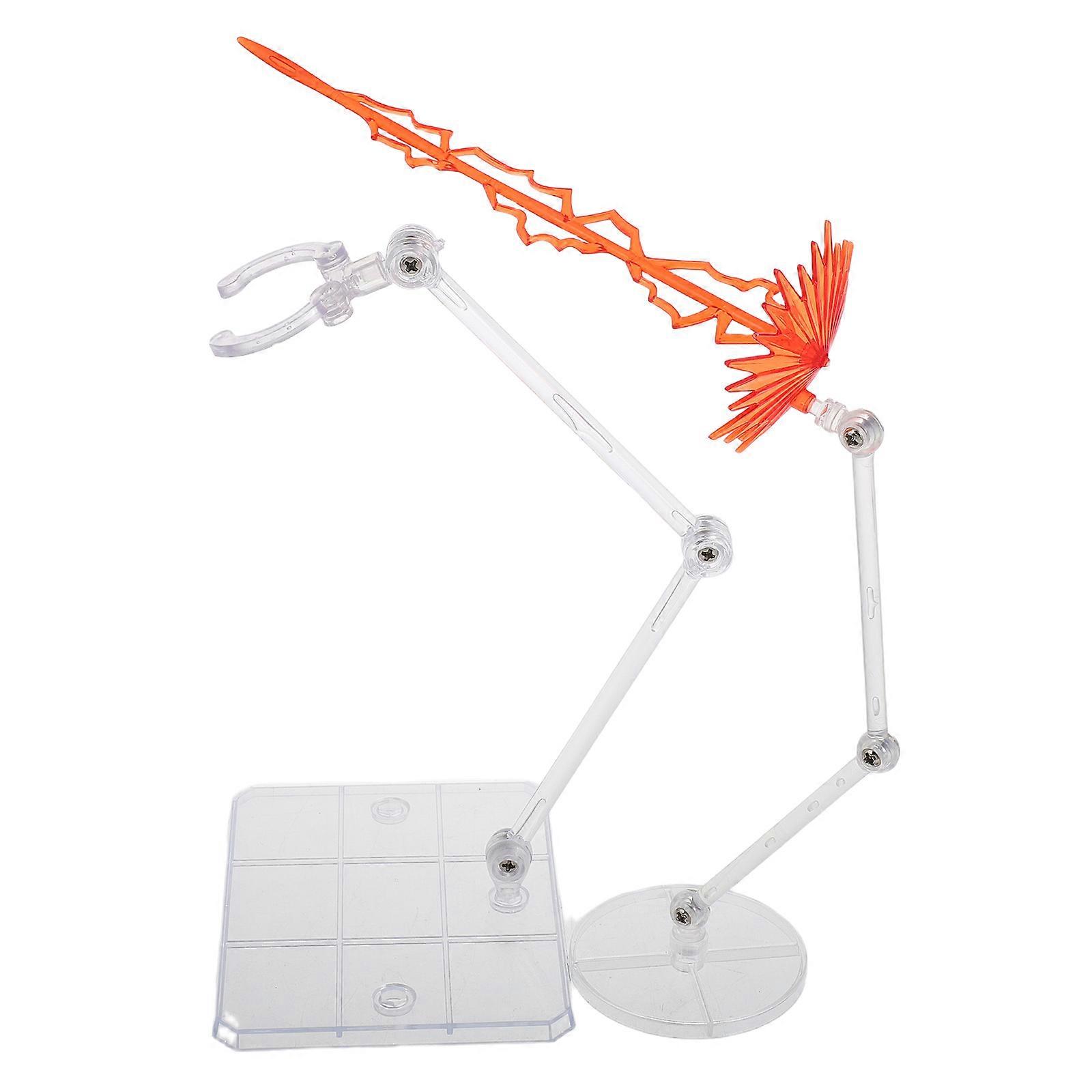 Red Model Assembly Holder with Stand Model Special Effects Decoration 1Set