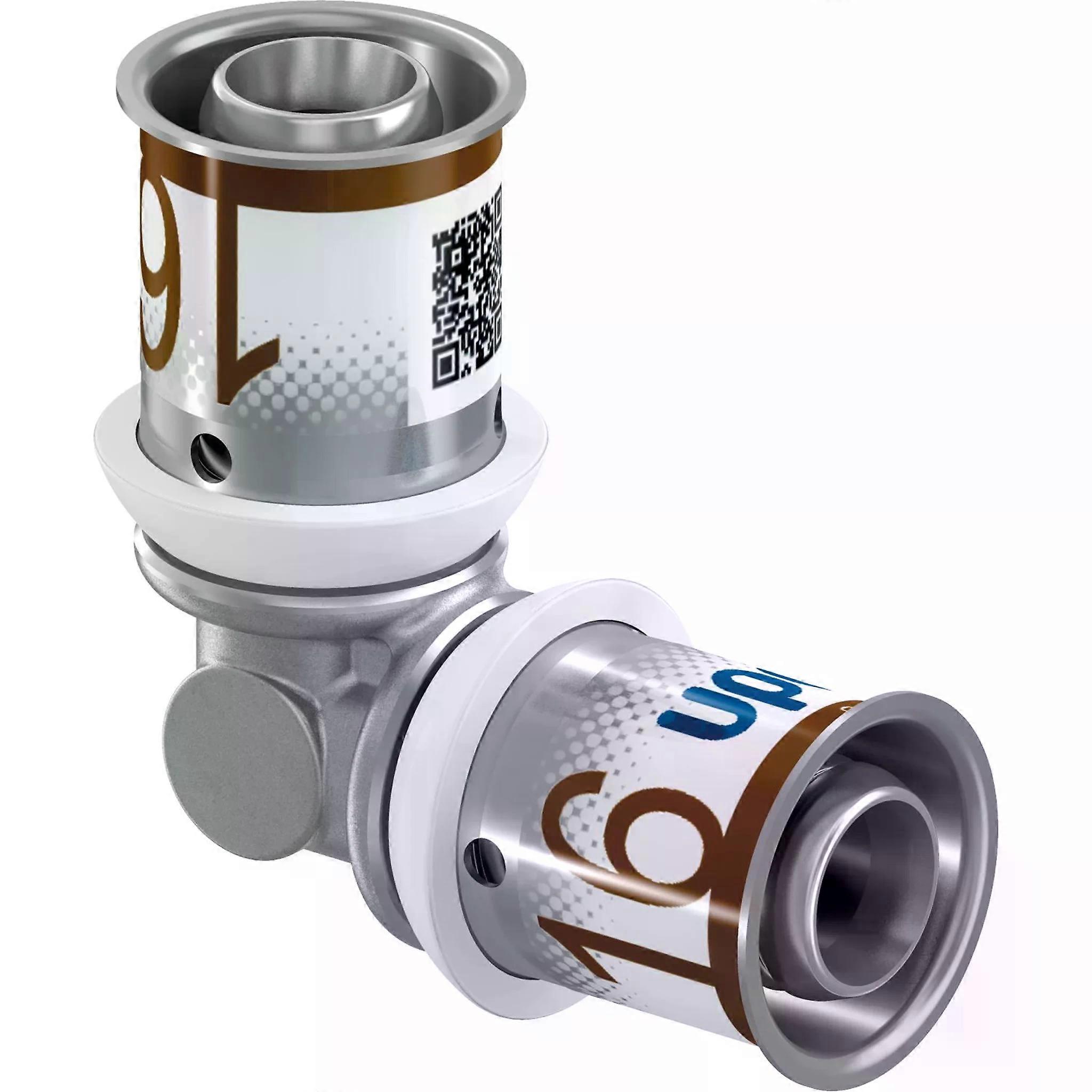1 Stück: UPONOR S-Press PLUS, Winkel, 16-16