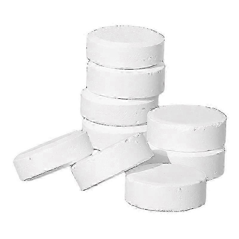 50 Pcs Pool Water Clarifier Tablets with Chlorine Dioxide Formula