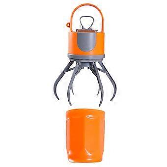 Dog Pooper Scooper with BuiltIn Bag Dispenser, 6Claw NoTouch Pet Waste Picker for All Breeds Outdoor