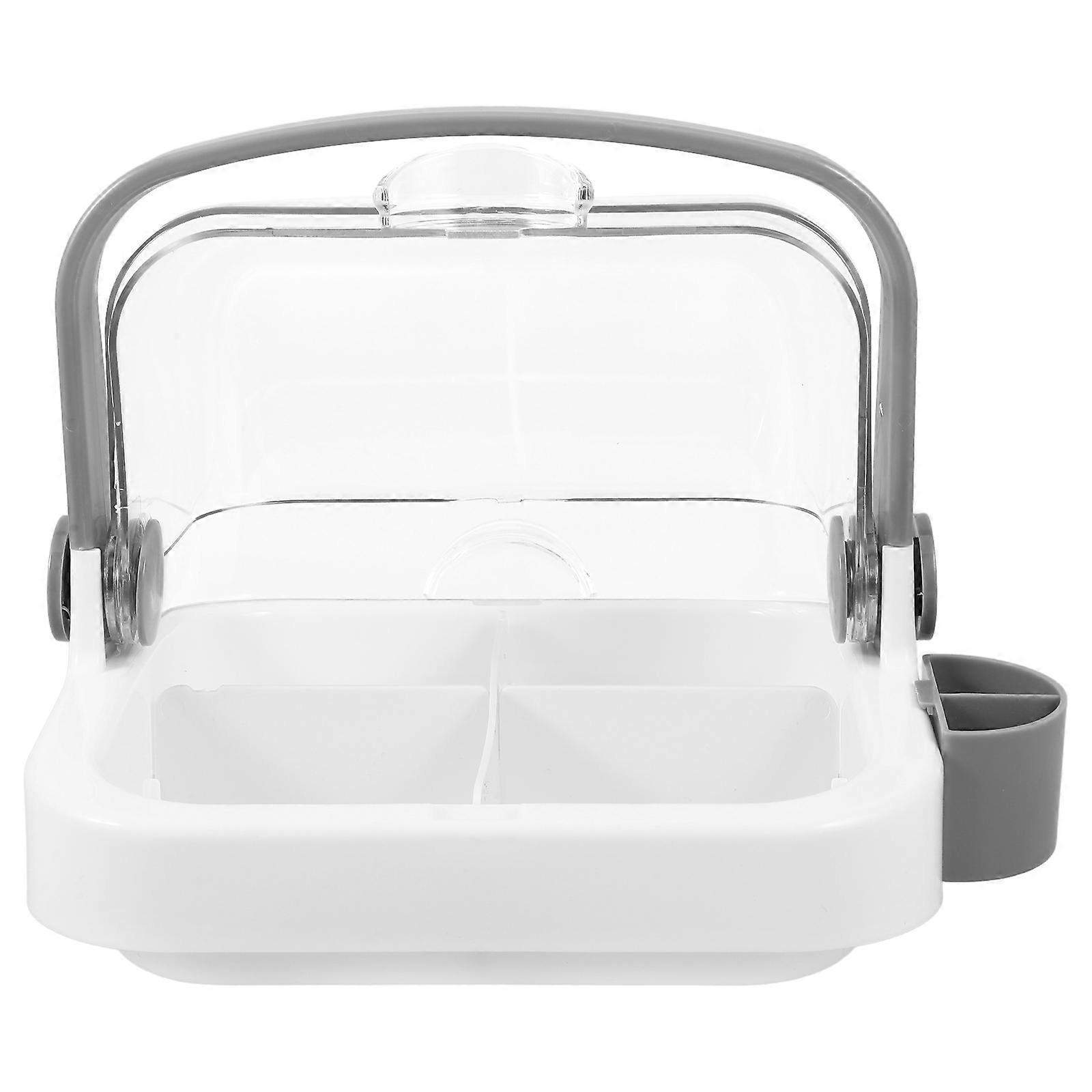 Transparent Dessert Display Box Pastry Display Case for Storage