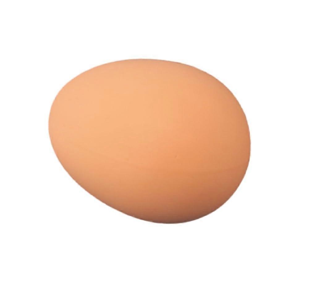 Realistic Fake Egg Prank Toy with Elastic Solid Design, Reusable Magic Trick and Easter Decoration