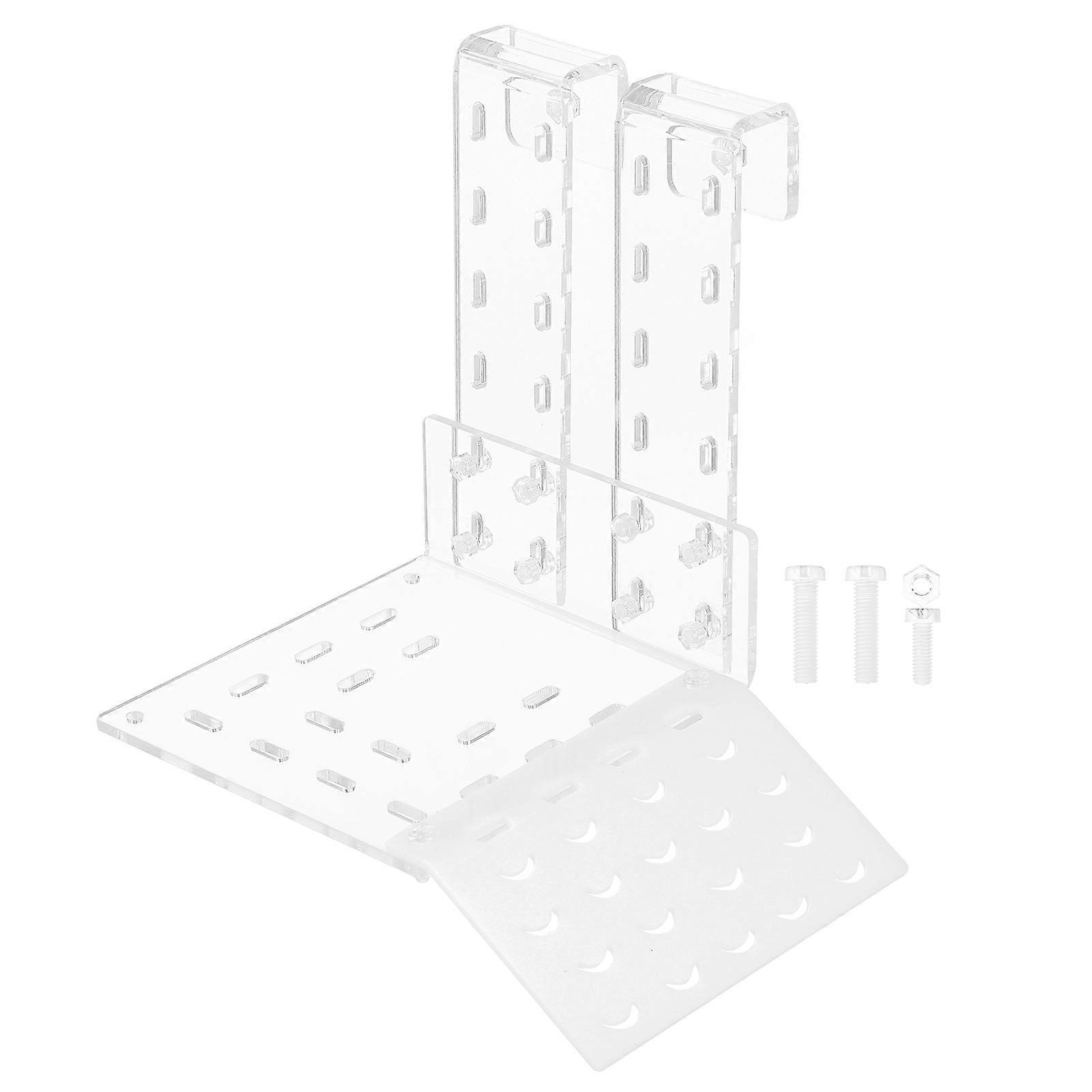 Acrylic Turtle Platform Turtle Resting Terrace for 2Sets in Transparent Material