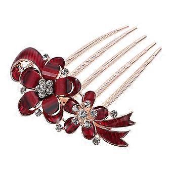 Bridal Hair Comb Bridal Wedding Headpiece Flower Bridal Hair Accessories