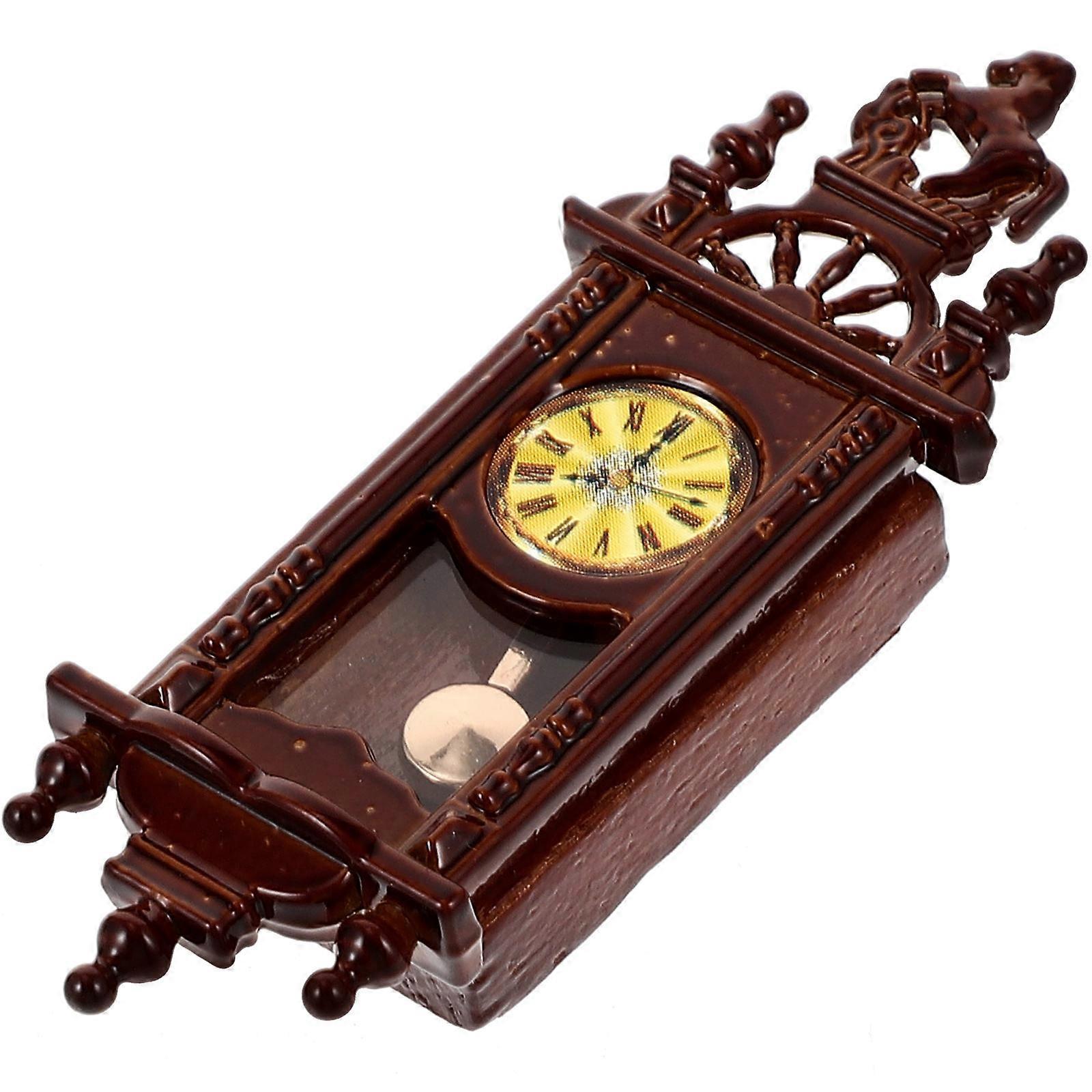 Mini Wall Clock Model Decorative Wall Clock for Kids Playing