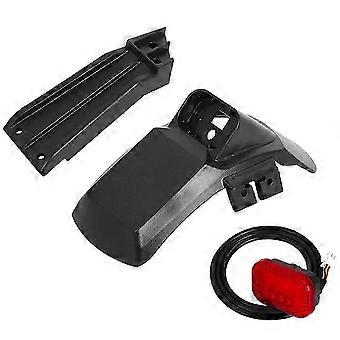 compatible with Kukirin G2 Pro 2024 Electric Scooter Rear Fender Bracket with Integrated Taillight Mudguard Rear Mudguard Fixing Arm