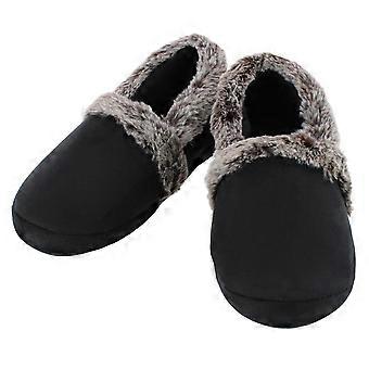 Isotoner  Recycled Microsuede A-Line Moccasin Slippers (Women)