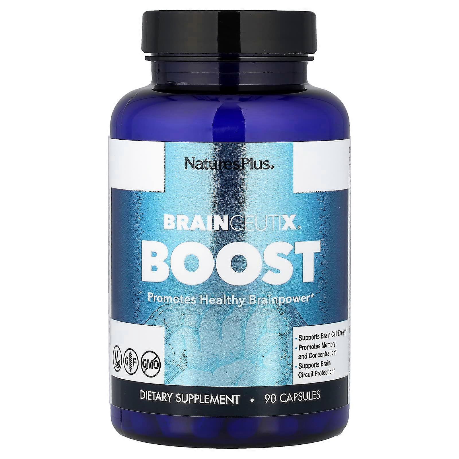 NaturesPlus, Brainceutix® Boost, 90 Capsules