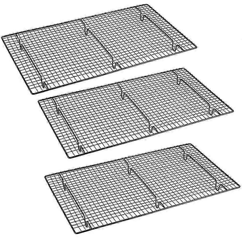 Baking- Tools Cake Cooling Rack Square Non-Stick Drying Net Cake Bread Cooling Rack 26x45x3cm