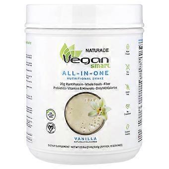 VeganSmart, All-In-One Nutritional Shake, Vanilla, 1.4 lb (645 g)