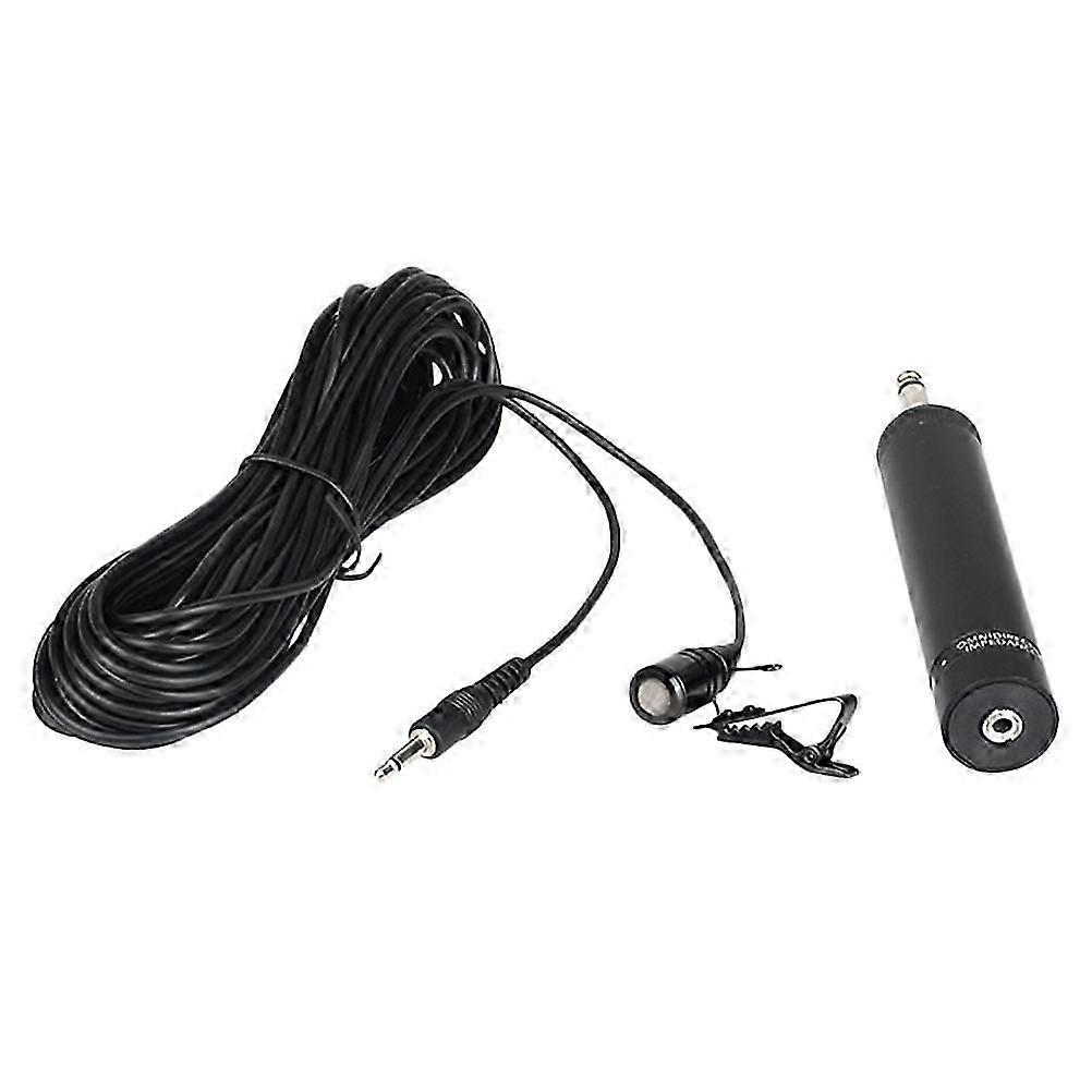 Lavalier Microphone Wire Mic for Performance 2Sets Multi-Purpose 10m Wire