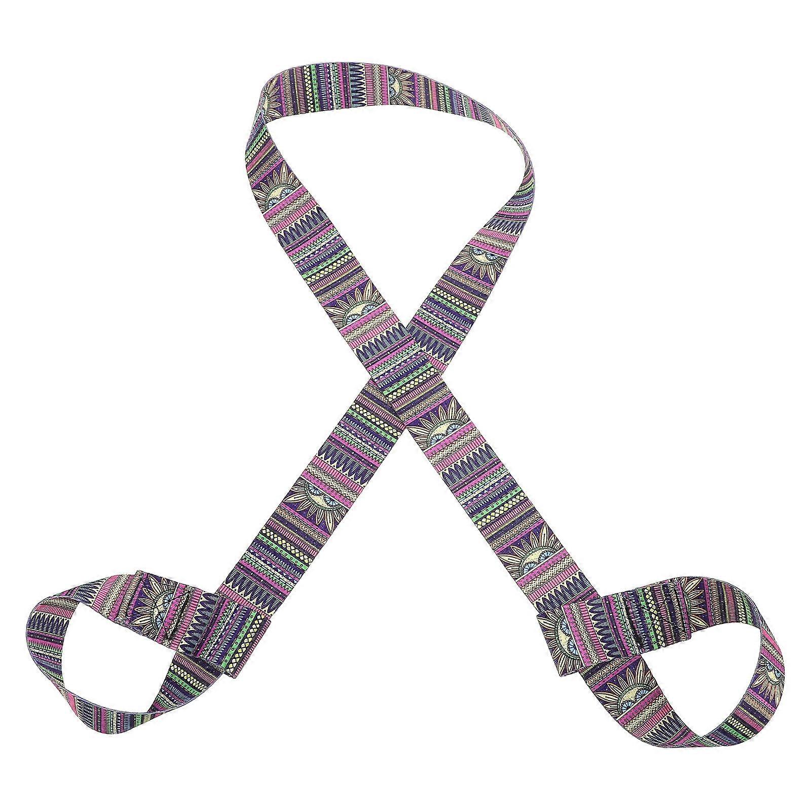Adjustable Yoga Mat Strap Comfortable Carrier for Exercise