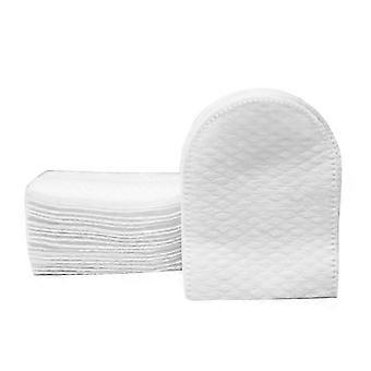 240 Pcs Facial Cotton Pads Washable Makeup Pads Round Makeup Pads U- Shaped Pocket Cotton Pad Eye Makeup Remover Pads Cotton