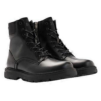 Boss Mens Jacob Leather Ankle Boots