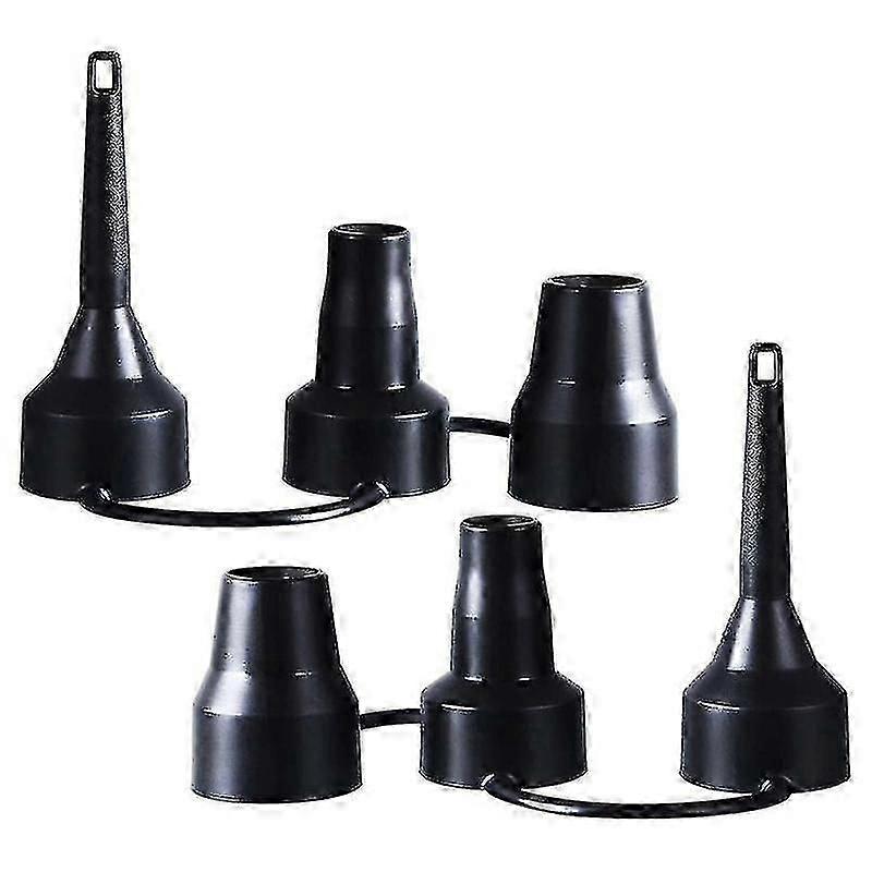 Air pump nozzle head filling adapter