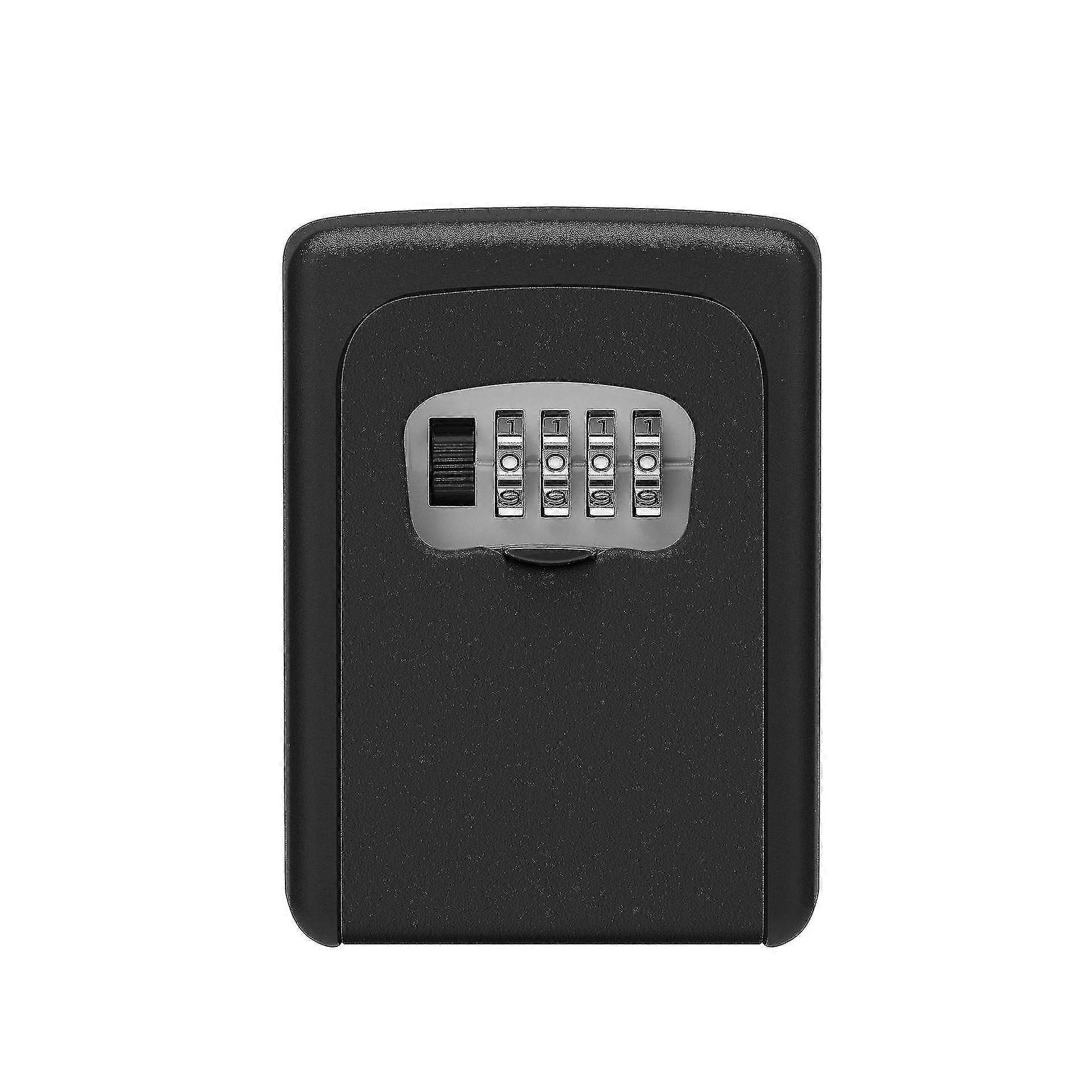Key Box Wall Key Box Key Safe, Waterproof And Rustproof Key Safe With 4-digit Number Code, Combination Key Safe Storage Lock Box