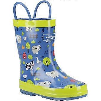 Cotswold Puddle Rubber Kid's Farm Wellington Boots