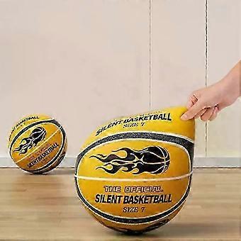 Silent Foam Basketball for Indoor Dribbling, No Noise, Detachable Cloth Sleeve, Unbranded