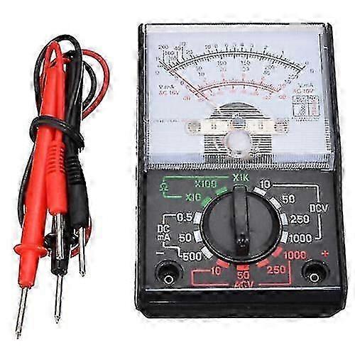 Analog multimeter Ohm Volt DC Ström AC/DC Spänningstester med testprob GT