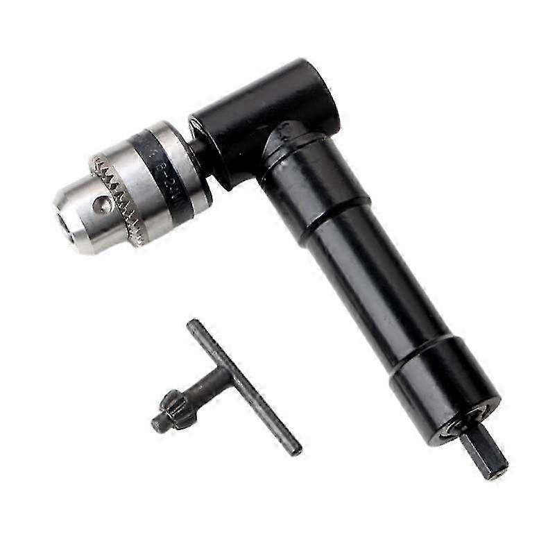 Right-Angle Electric Drill Three-Claw Chuck Corner Device Right-Angle Corner Device with Key Corner