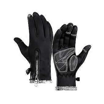 Luvas resistentes ao desgaste para atividades ao ar livre, luvas quentes de neoprene para telas sensíveis ao toque (par).