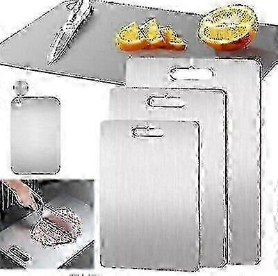 Titanium Double-Sided Kitchen Cutting Chopping Board