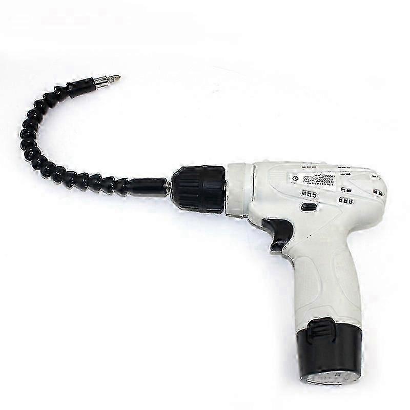 Flexible Extender Kit compatible with Drill/Screwdriver, 20 cm Black SD