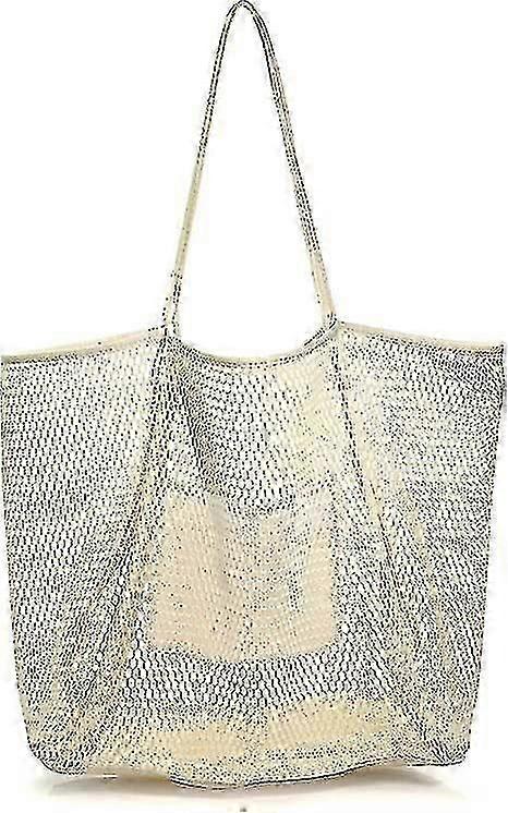 Mesh Beach Tote Dam Axelväska