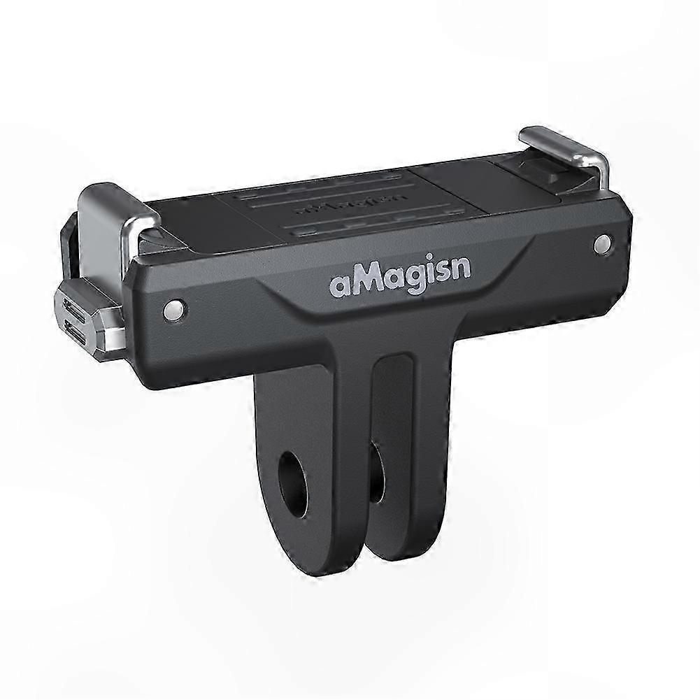 Quick Release Magnetic Adapter Compatible with Osmo 360 Action 5 PRO / 4 / 3 Camera, Foldable Quick-Release Plate Accessories