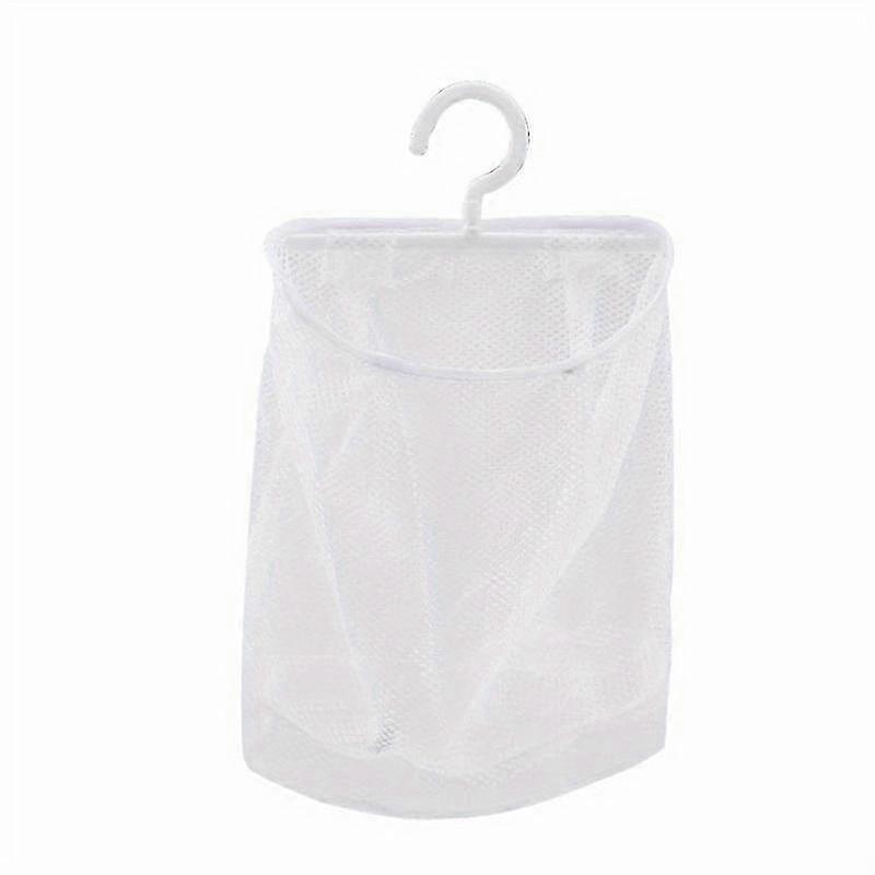 Wall Mounted Foldable Mesh Laundry Bag
