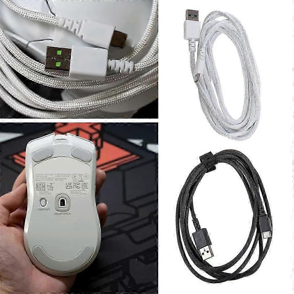 USB Cable Mice Data Line Compatible with Razer Viper V2 Pro , V3 Pro Replacement Mouse Wire