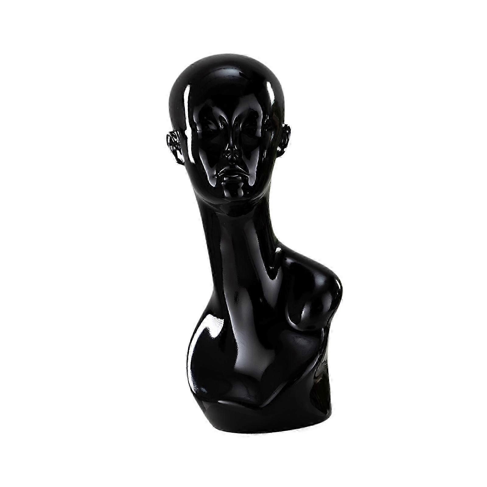 Versatile Plastic Mannequin Head Display Model