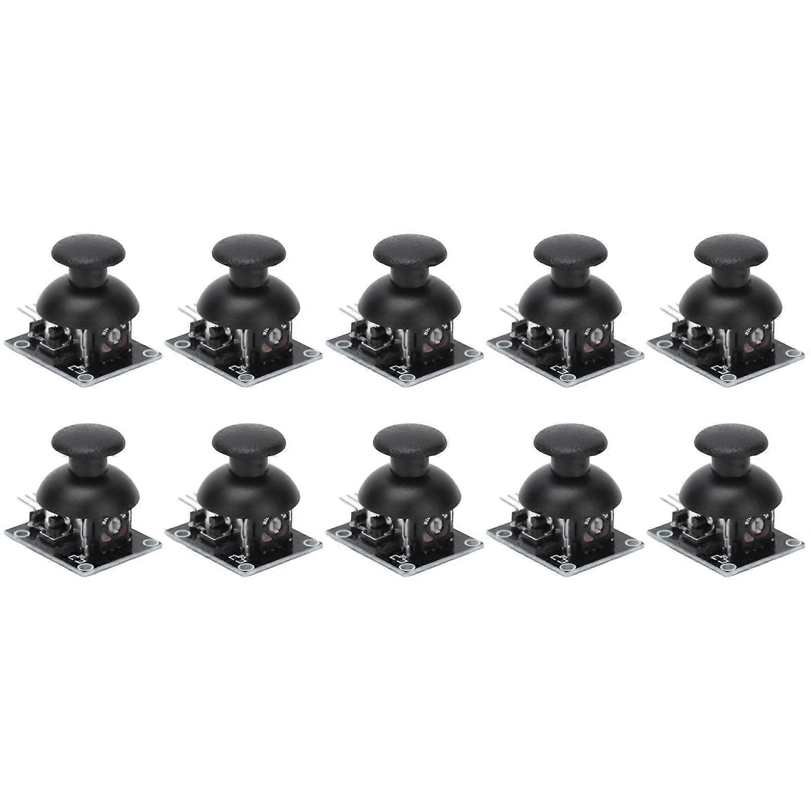 10Pcs Joystick Sensor Game Controller Module X Y Dual Axes Replacement Set Kit for PS2