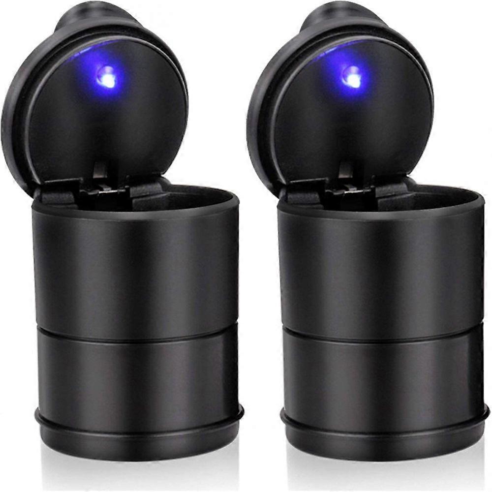 Portable LED Auto Ashtray Sealed Smokeless