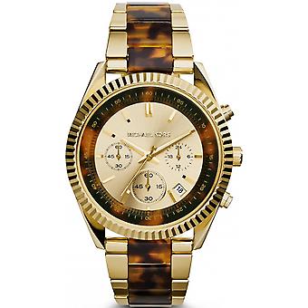 Mkors clarkson Quartz Analog Women's Watch with MK5963 Gold Plated Stainless Steel Bracelet