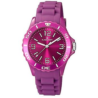 Radiant nouvel adolescent Quartz Analog Woman Watch avec RA101612 Bracelet en silicone
