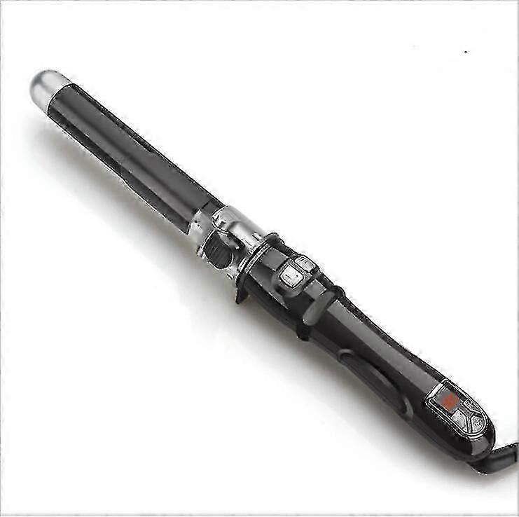 Automatic Rotating Curling Iron 28mm, 30-Second Fast Heating, Black