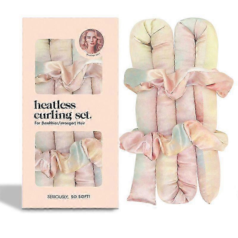 Tie-Dye Sleep Curlers Set